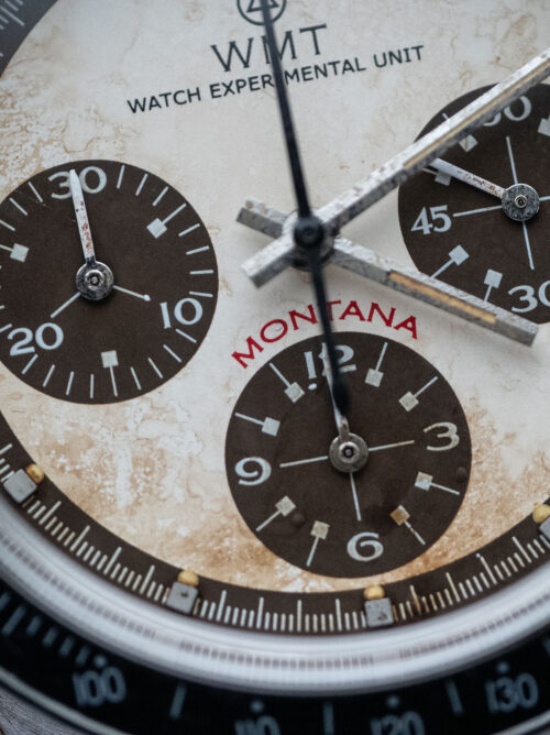 Montana – Racer / Heavy Aged / Tropical Dial / Pre-Order / Shipping Date –  Mid of May 2024 – WMTWatch