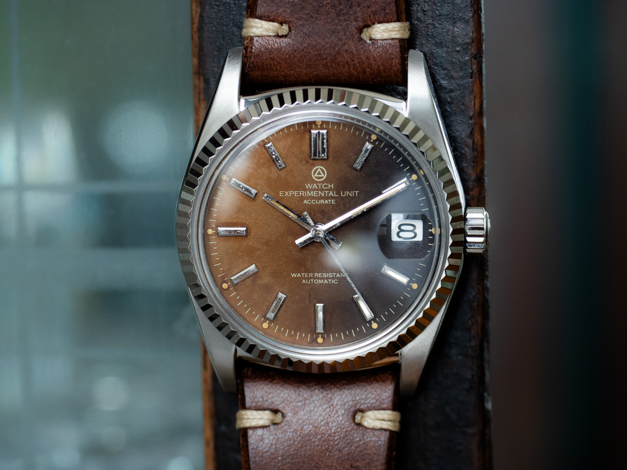 Cabochon - Tropical / Leather Strap Version