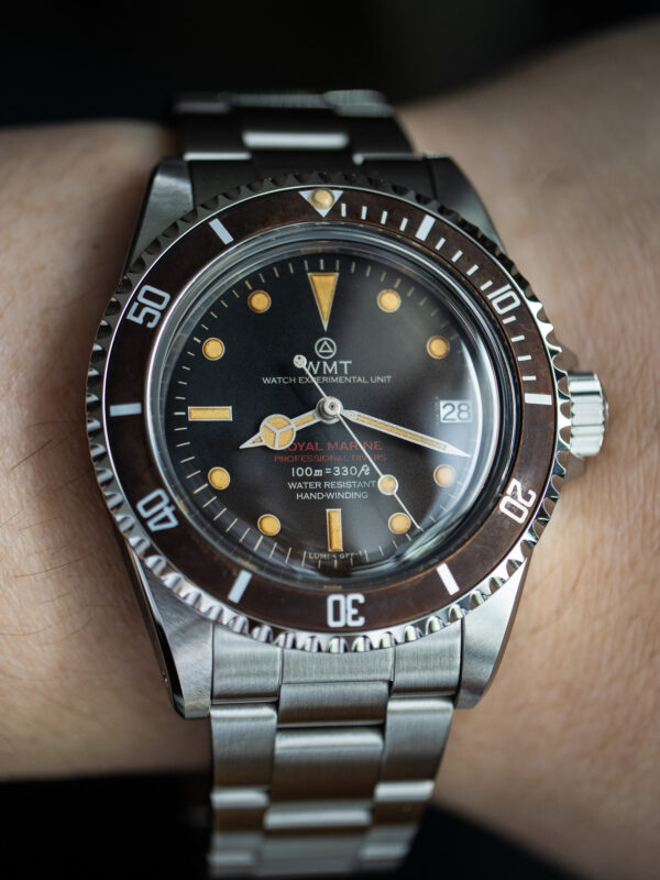 Royal Marine - Tropical Brown / Aged Edition / Metal Bracelet + Rubber Strap Set / Pre-order / Delivery date – Early of Sep 2025 - Image 11