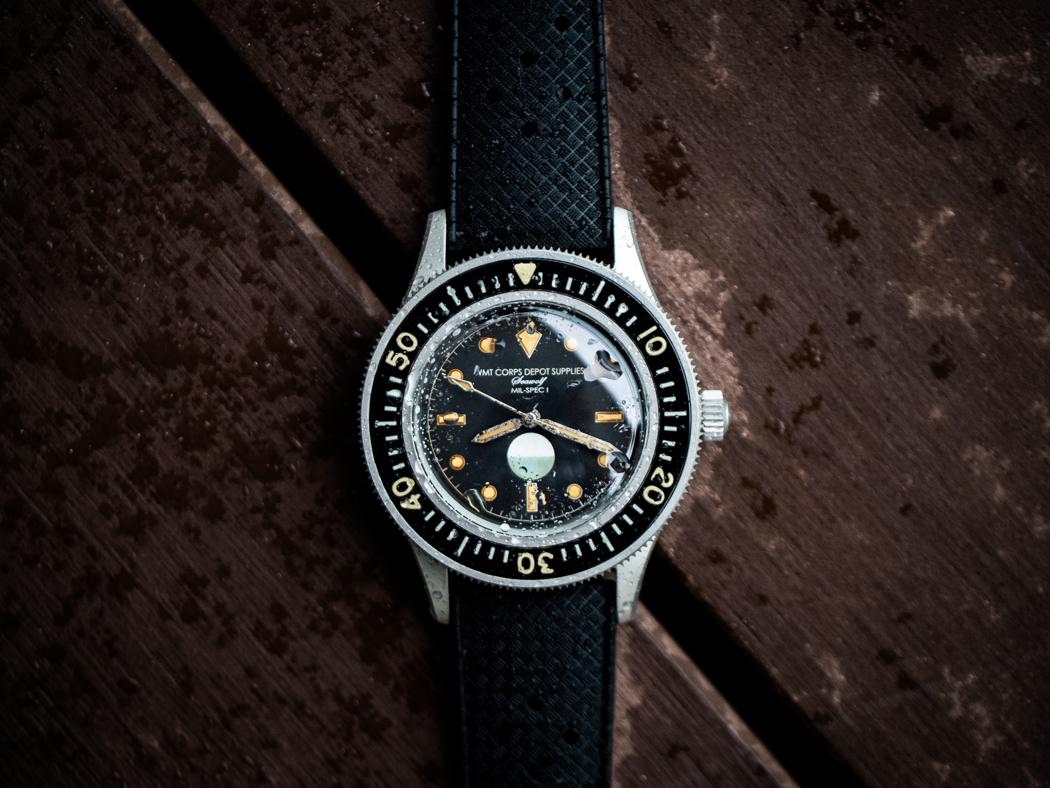 Seawolf - Milspec I / 50pcs Limited Edition / Aged Edition / Rubber Strap