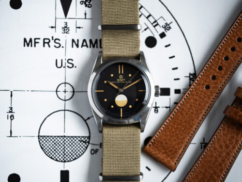 Lupas - Mil-spec MKI / Limited 50pcs / Aged Edition / Nato Strap + Leather Strap Set / Pre-Order / Delivery Date – End of January 2026