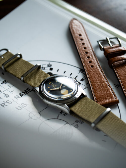 Alternative view of Lupas - Mil-spec MKI / Limited 50pcs / Aged Edition / Nato Strap + Leather Strap Set / Pre-Order / Delivery Date – End of January 2026