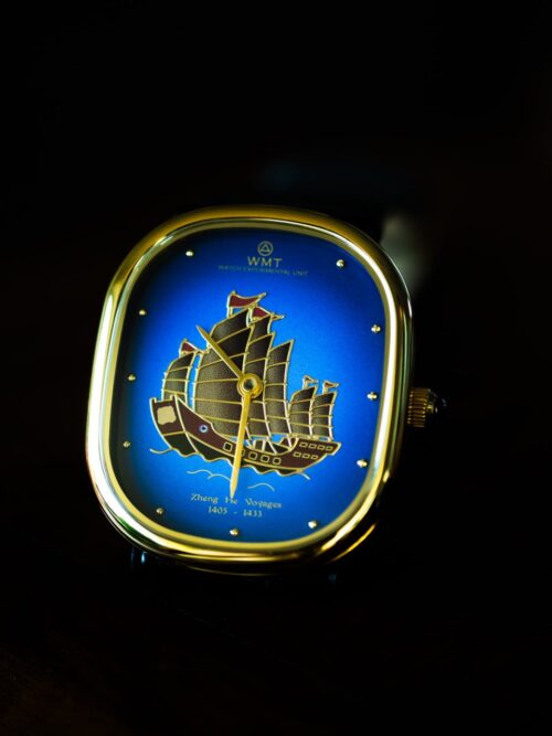 Alternative view of Cushion / Zheng He Voyages / Limited Edition / Pre Order / Delivery date - Early of May 2026