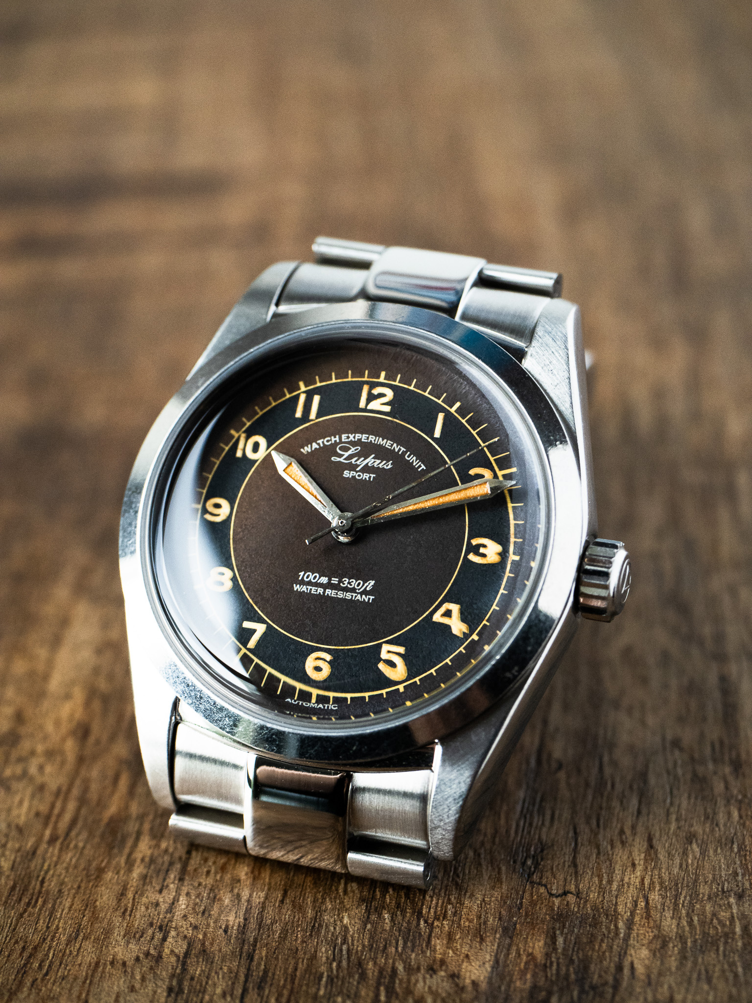 Lupas - Tropical Dial / Aged- Limited Edition / Metal Bracelet + Leather Strap Set / Pre-order / Delivery date – Mid of May 2026