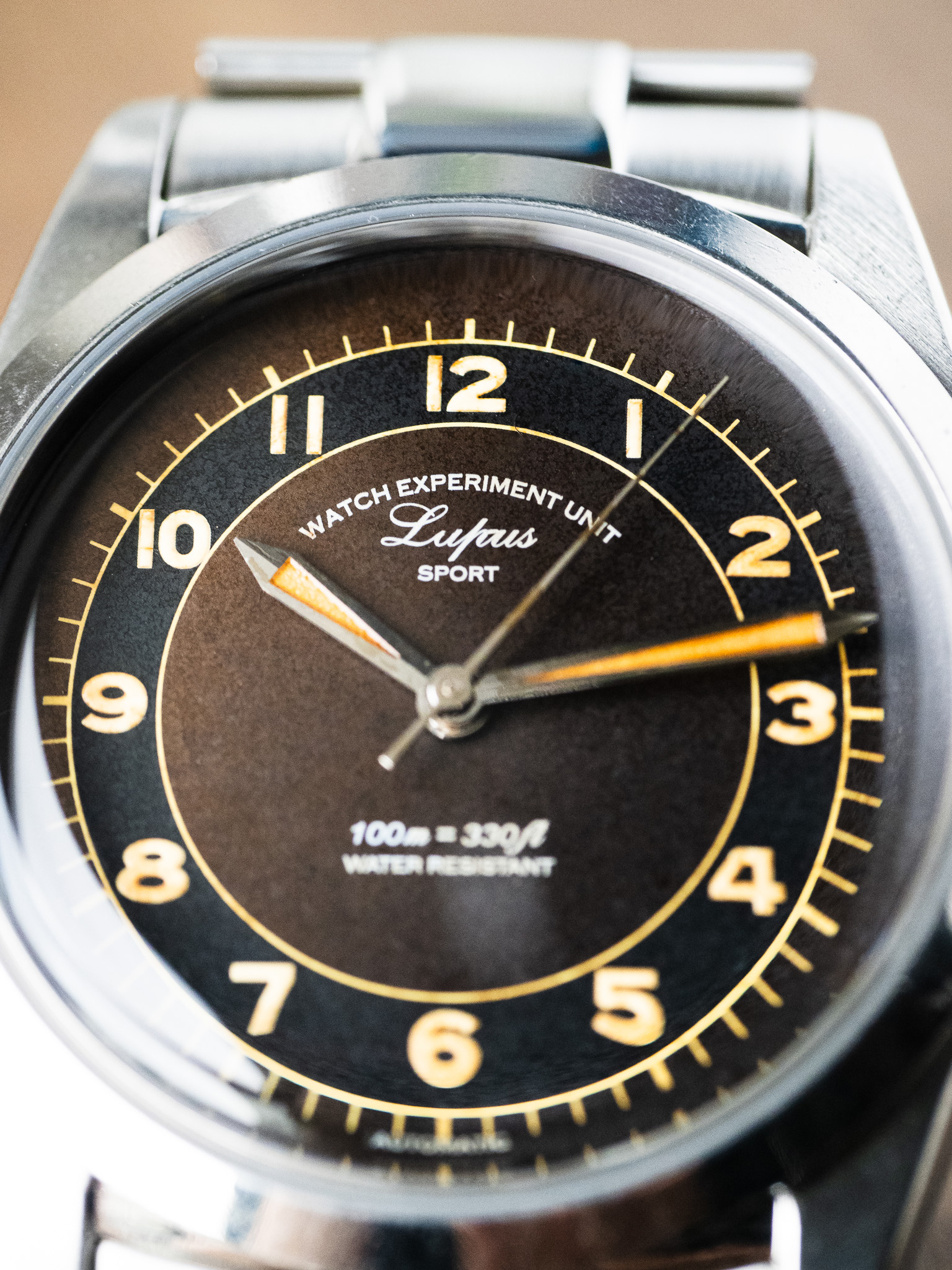 Lupas - Tropical Dial / Aged- Limited Edition / Metal Bracelet + Leather Strap Set / Pre-order / Delivery date – Mid of May 2026 - Image 9