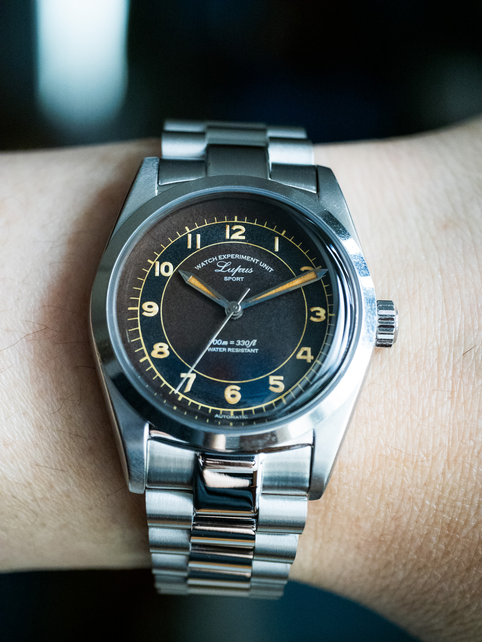 Lupas - Tropical Dial / Aged- Limited Edition / Metal Bracelet + Leather Strap Set / Pre-order / Delivery date – Mid of May 2026 - Image 4