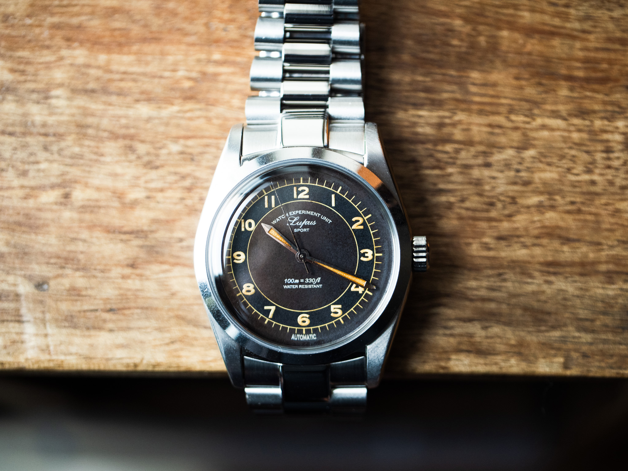 Lupas - Tropical Dial / Aged-  Limited Edition / Metal Bracelet + Leather Strap Set / Pre-order / Delivery date – Mid of May 2026