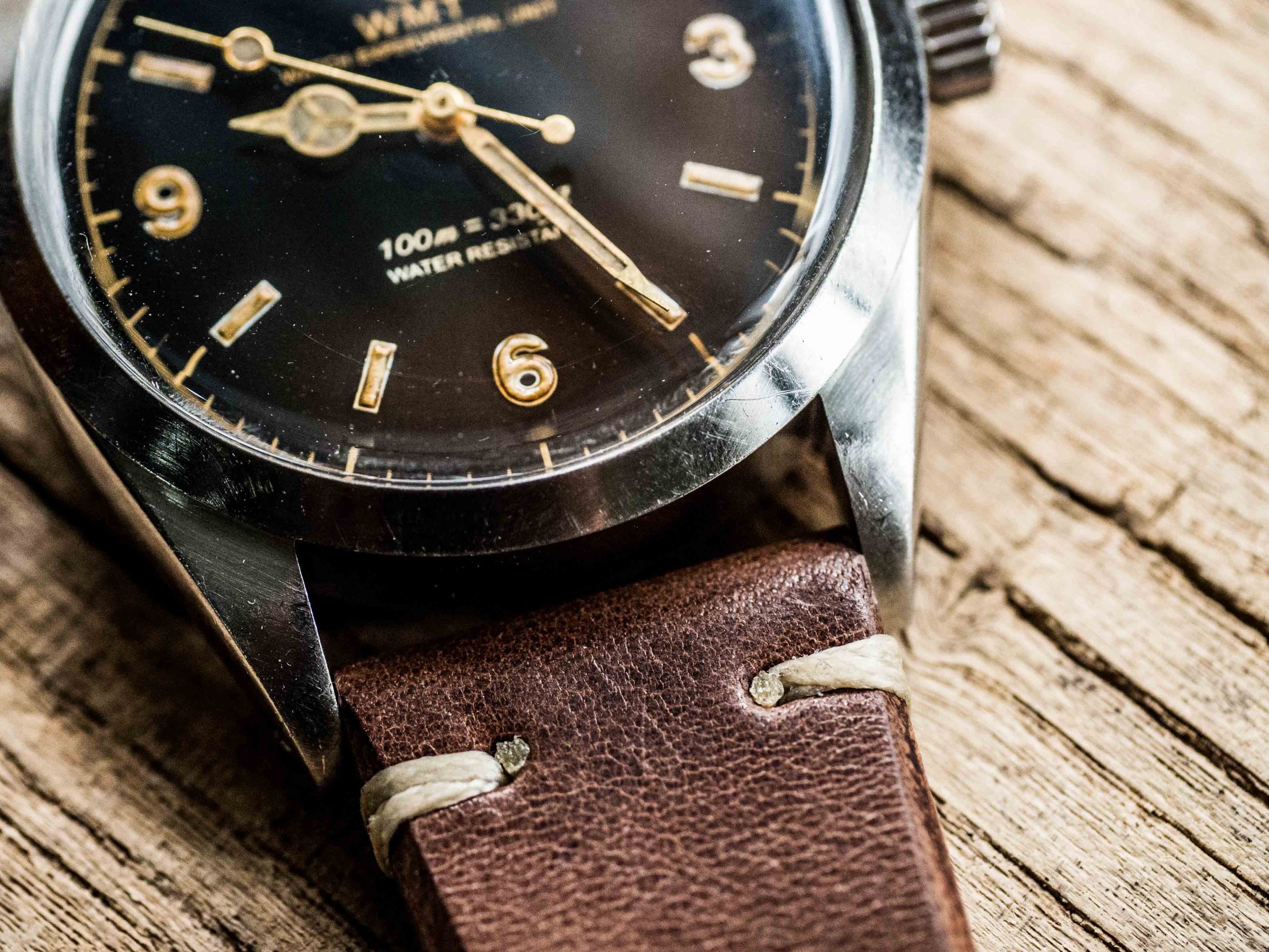 Barracuda - Tropical Brown / Aged Edition / Metal Bracelet + Anziano  Leather Strap Set