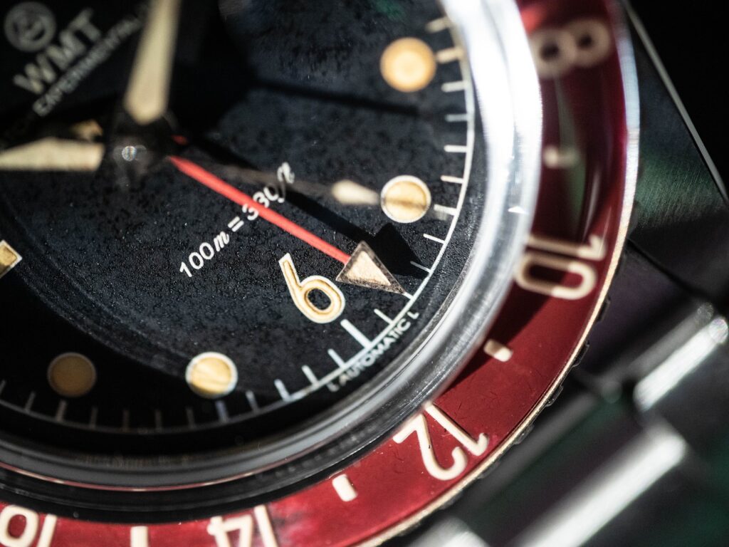 Panton MK II – Black Dial / Aged Edition – WMTWatch