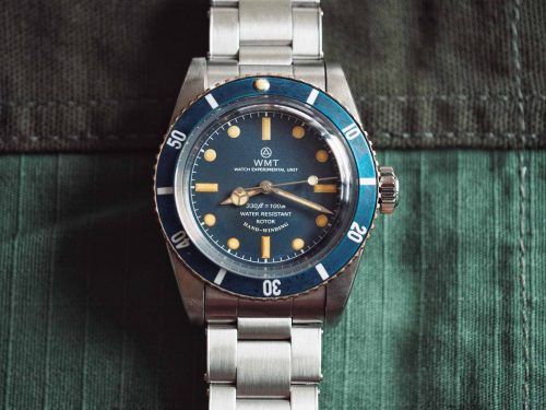 Sea Diver – Navy Aged Edition – WMTWatch