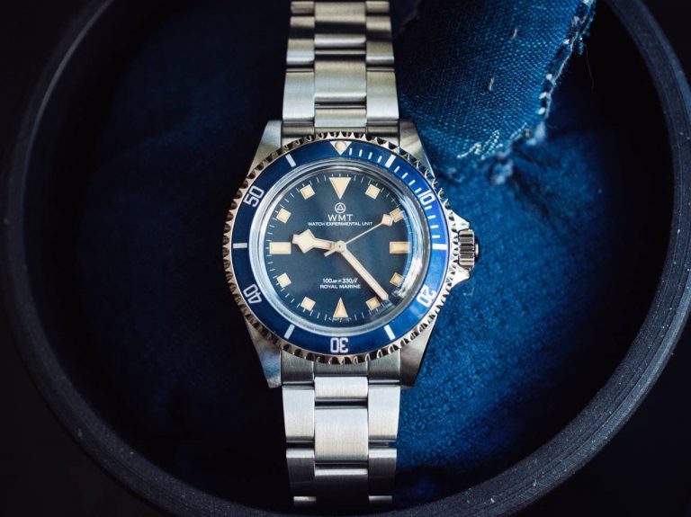 Royal Marine – Ocean Blue MKII ( Aged ) Limited Edition 100 PC – WMTWatch